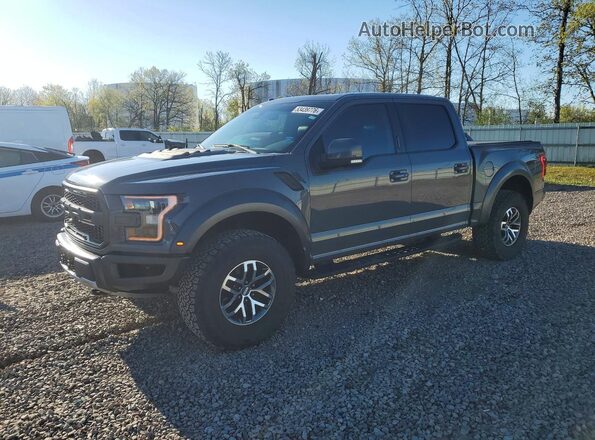 1FTFW1RG4JFC85105 2018 FORD F150 Gray Передня ліва чверть