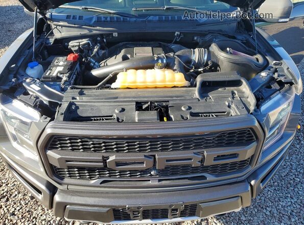 1FTFW1RG4JFC85105 2018 FORD F150 Gray Вид задньої частини салону