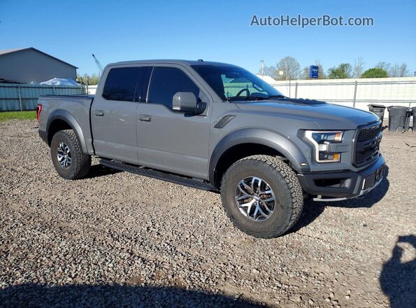 1FTFW1RG4JFC85105 2018 FORD F150 Gray Передня права чверть