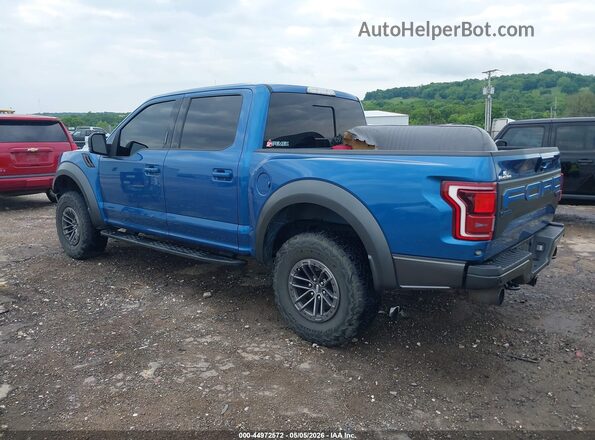 1FTFW1RG4KFB24920 2019 FORD F150 Синий Задняя левая четверть