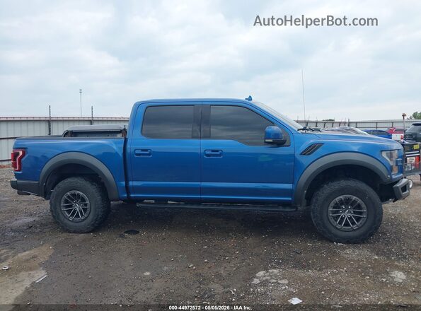 1FTFW1RG4KFB24920 2019 FORD F150 Синий Вид задней части салона