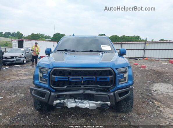 1FTFW1RG4KFB24920 2019 FORD F150 Синий Вид щитка приборов