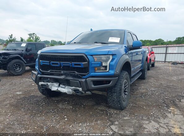 1FTFW1RG4KFB24920 2019 FORD F150 Синий Вид спереди