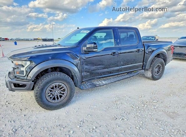 1FTFW1RG5KFA11736 2019 FORD F150 Черный Передняя левая четверть