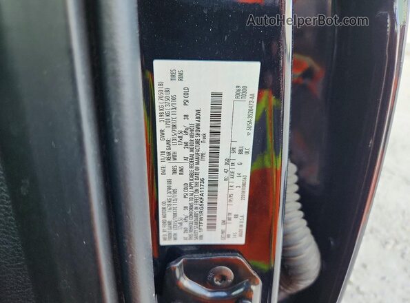 1FTFW1RG5KFA11736 2019 FORD F150 Черный Вид наклейки с VIN-кодом