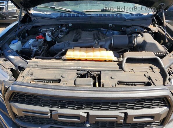 1FTFW1RG6HFB33207 2017 FORD F150 Черный Вид задней части салона