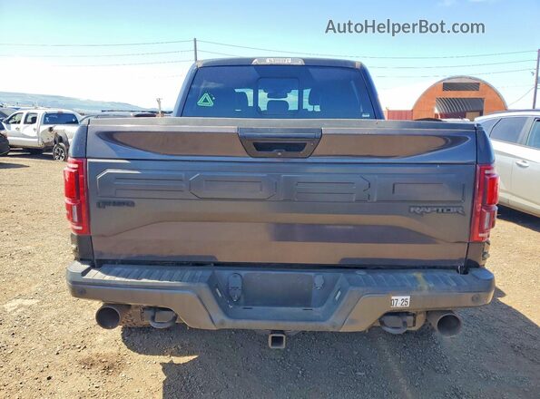 1FTFW1RG6HFB33207 2017 FORD F150 Черный Вид сзади