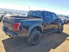 2017 Ford F150 Raptor Черный vin: 1FTFW1RG6HFB33207