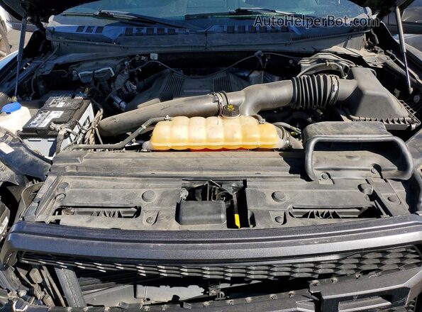 1FTFW1RG6JFC41803 2018 FORD F150 Gray უკანა სალონის ხედი