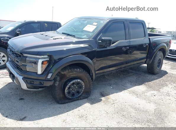 1FTFW1RG6SFA56538 2025 FORD F150 Черный Вид спереди