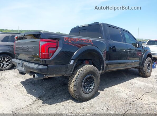 1FTFW1RG6SFA56538 2025 FORD F150 Черный Задняя правая четверть