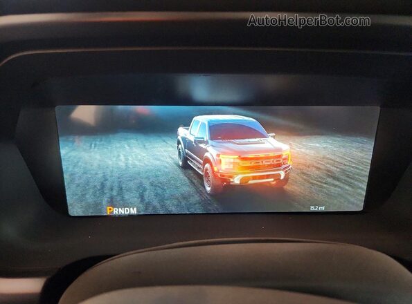 1FTFW1RG6SFC24629 2025 FORD F150 Серебряный Вид щитка приборов