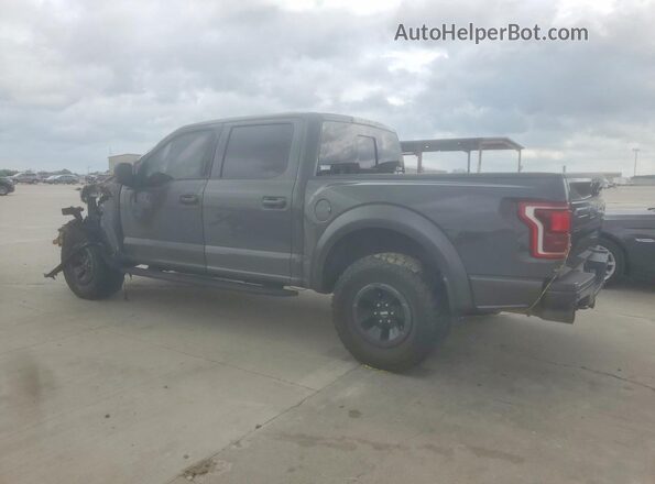 1FTFW1RG7JFB95723 2018 FORD F150 Серый Задняя левая четверть