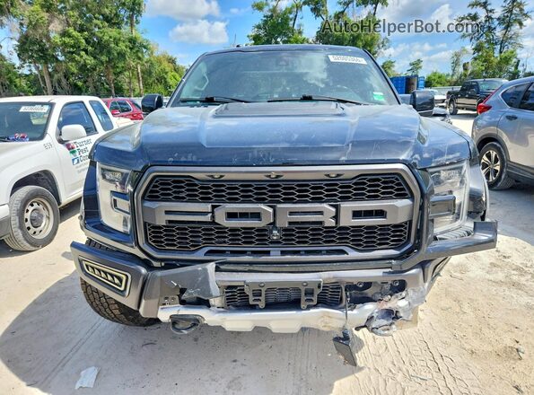 1FTFW1RG7JFE17659 2018 FORD F150 Черный Вид спереди