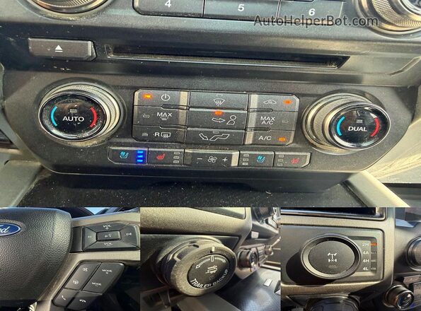 1FTFW1RG8JFB64237 2018 FORD F150 Black Widok komory silnika