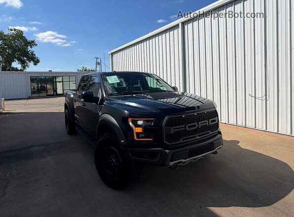 1FTFW1RG8JFB64237 2018 FORD F150 Black Przód lewy