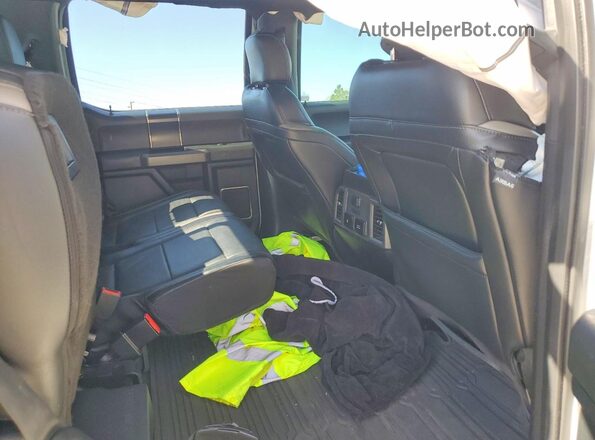 1FTFW1RG8JFD13214 2018 FORD F150 Белый Вид задних сидений