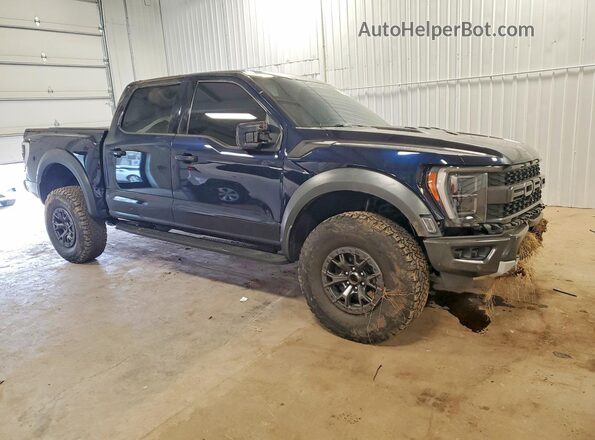1FTFW1RG8NFB60369 2022 FORD F150 Blue Առջևի աջ