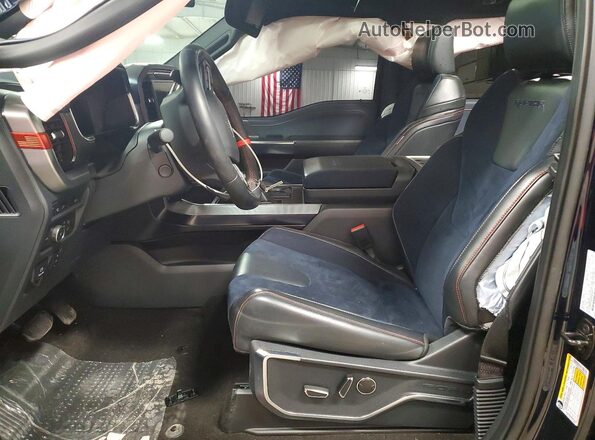 1FTFW1RG8NFB60369 2022 FORD F150 Blue Սալոնի դիմացի տեսք