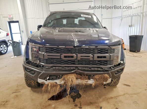1FTFW1RG8NFB60369 2022 FORD F150 Blue Դիմացի տեսք