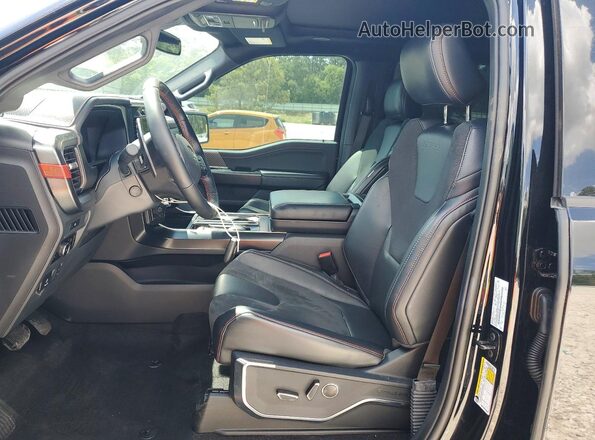 1FTFW1RG9SFA23940 2025 FORD F150 Black Front interior view