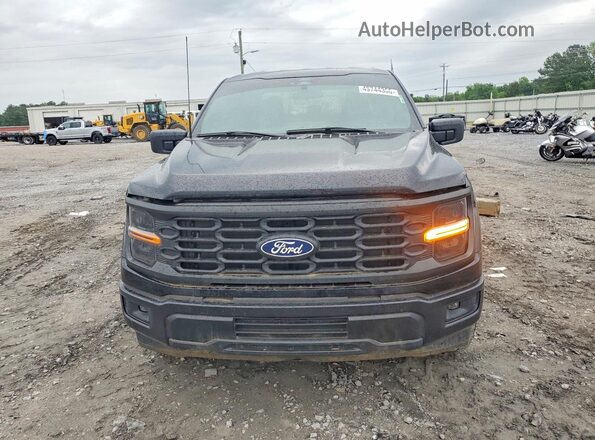 1FTFW2L54RFB63319 2024 FORD F150 Черный Вид спереди