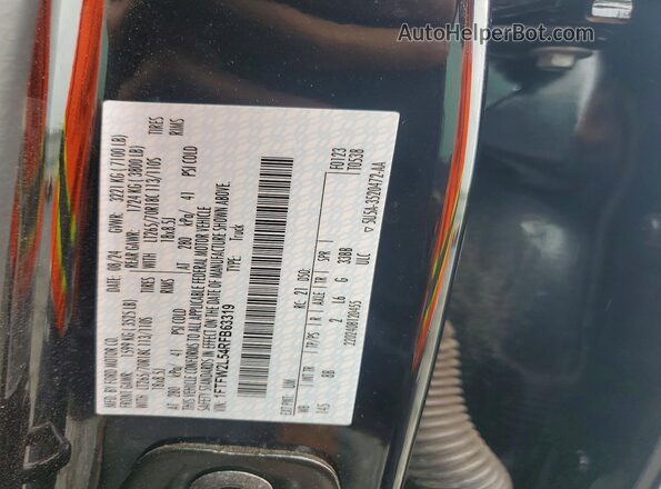 1FTFW2L54RFB63319 2024 FORD F150 Черный Вид подкапотного пространства