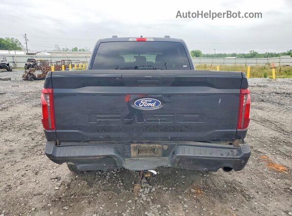 1FTFW2L54RFB63319 2024 FORD F150 Черный Вид сзади