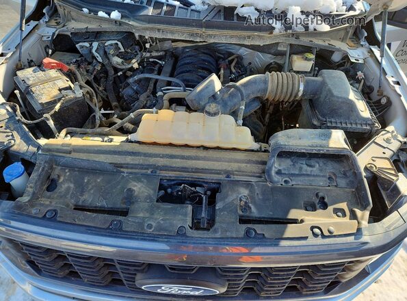 1FTFW2L57RKD81116 2024 FORD F150 Серебряный Вид задней части салона