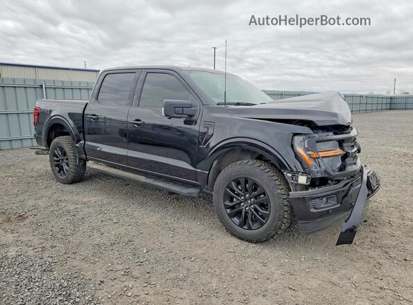 1FTFW3L83RFC20013 2024 FORD F150 Black Przód prawy