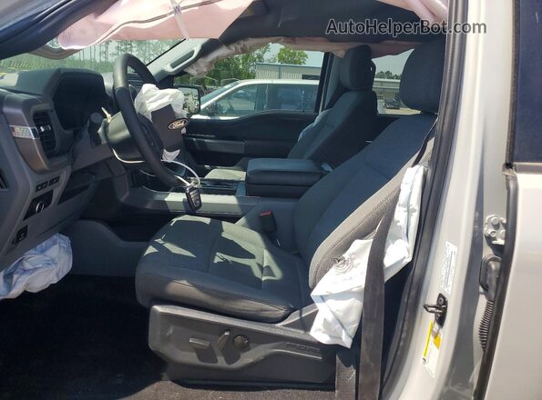 1FTFW3L85RKF14584 2024 FORD F150 Серый Вид салона спереди