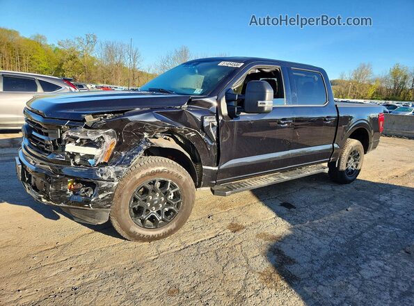 1FTFW3L85SKD40344 2025 FORD F150 Черный Передняя левая четверть