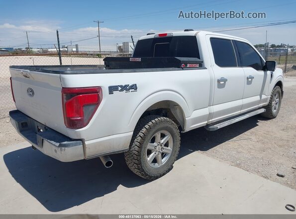 1FTFW3L88RKD75941 2024 FORD F150 White უკანა მარჯვენა