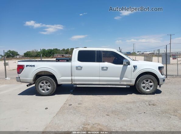 1FTFW3L88RKD75941 2024 FORD F150 White უკანა სალონის ხედი