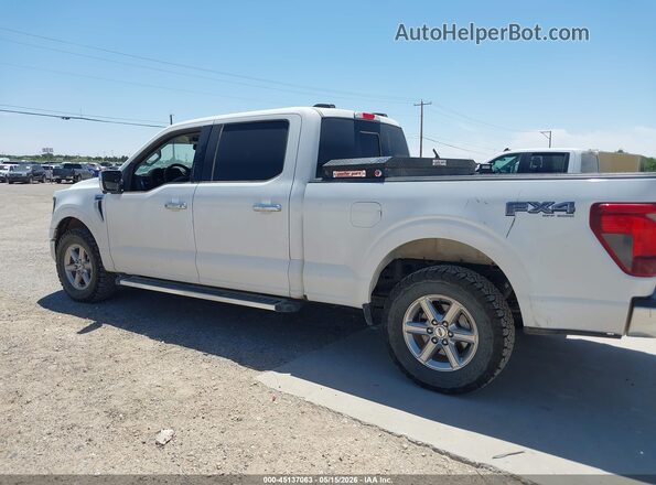 1FTFW3L88RKD75941 2024 FORD F150 White სალონის 360-გრადუსიანი ხედი
