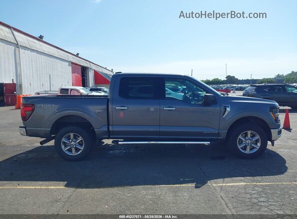 1FTFW3LD0RFA71878 2024 FORD F150 Серый Вид задней части салона