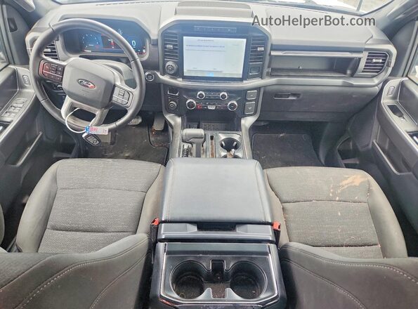 1FTFW3LD1RFA49436 2024 FORD F150 Белый Вид панели приборов