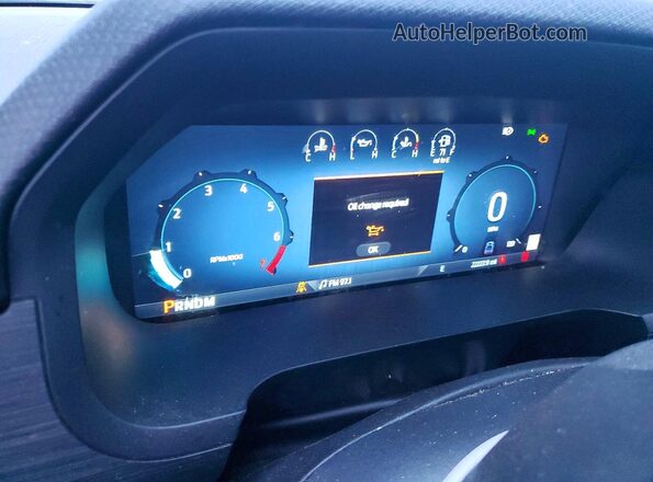 1FTFW3LD5RFC06157 2024 FORD F150 Gray Instrument cluster view