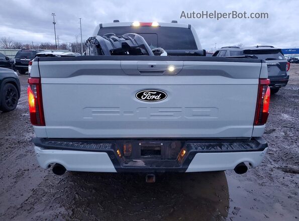 1FTFW3LD5RFC06157 2024 FORD F150 Gray Rear view