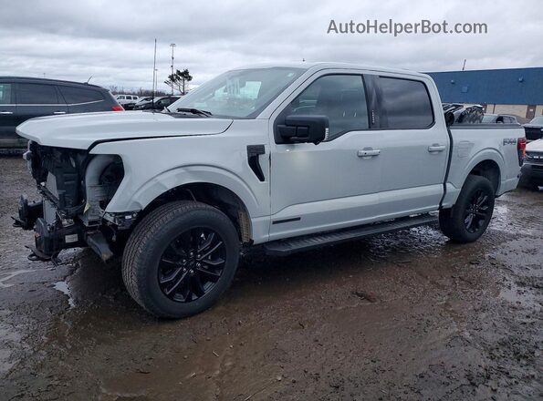 1FTFW3LD5RFC06157 2024 FORD F150 Gray Front left