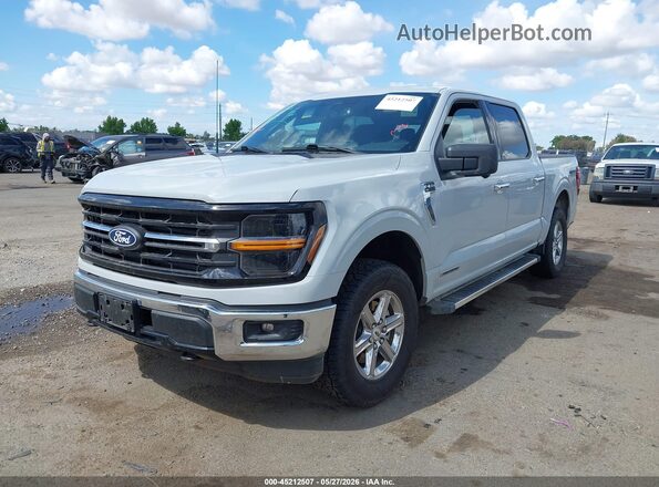 1FTFW3LD6RFA25004 2024 FORD F150 Серый Передняя левая четверть