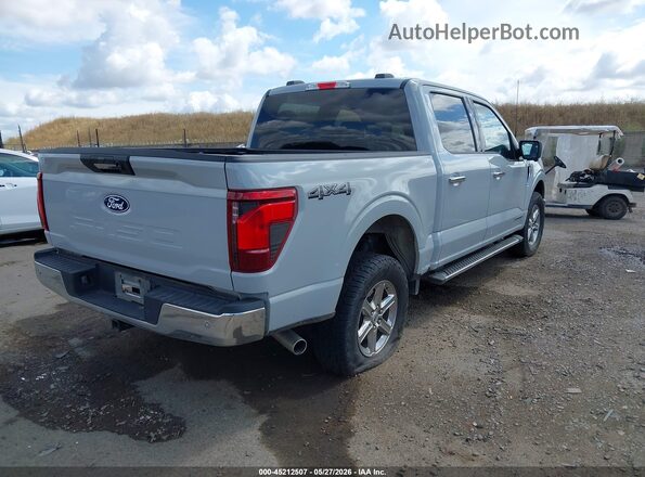 1FTFW3LD6RFA25004 2024 FORD F150 Серый Задняя правая четверть