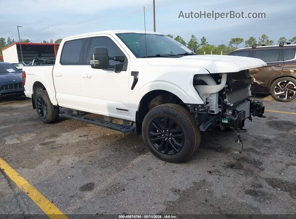 1FTFW3LD7SFB14392 2025 FORD F150 White Przód prawy
