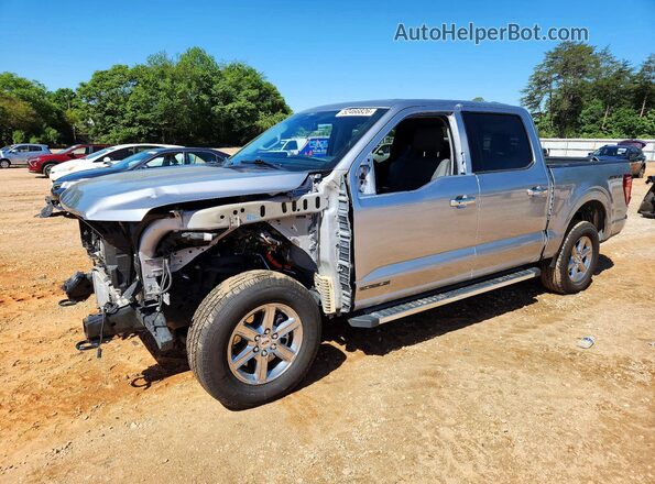 1FTFW3LD9RFA20461 2024 FORD F150 Silver Przód lewy