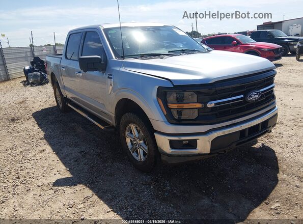 1FTFW3LD9RFA26194 2024 FORD F150 Silver Przód prawy