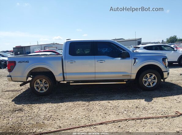 1FTFW3LD9RFA26194 2024 FORD F150 Silver Widok zestawu wskaźników