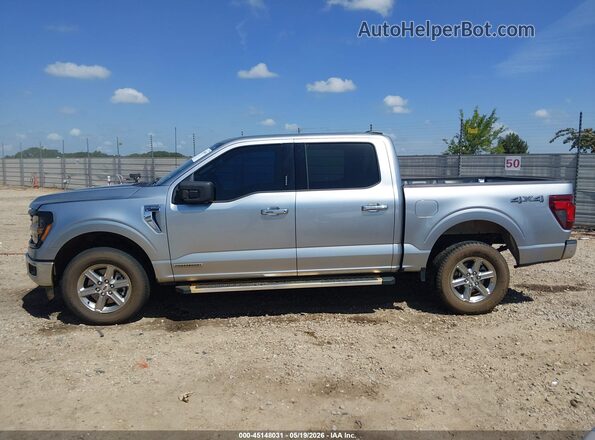 1FTFW3LD9RFA26194 2024 FORD F150 Silver Widok wnętrza z tyłu