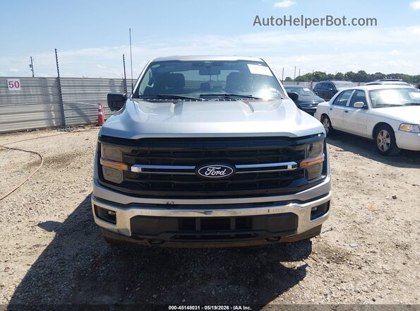 1FTFW3LD9RFA26194 2024 FORD F150 Silver Widok deski rozdzielczej