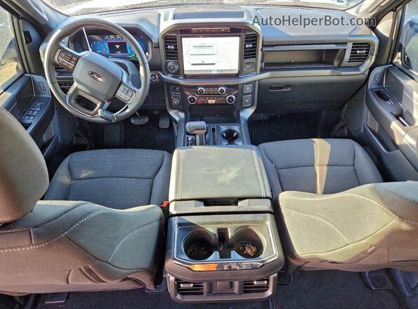 1FTFW3LD9RFA87383 2024 FORD F150 Белый Вид панели приборов