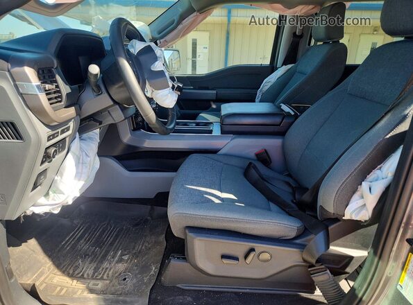 1FTFW3LDXRFB56825 2024 FORD F150 Серый Вид салона спереди